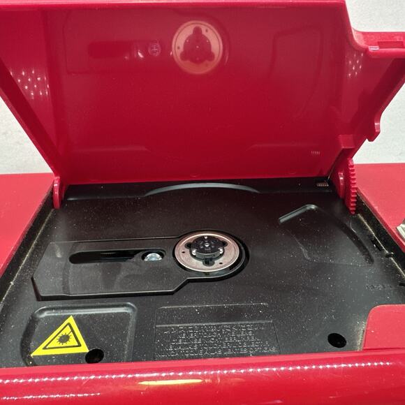 Rare TEAC Retro SL-D80 AM/FM Stereo Radio In Red {Q} - Picture 13 of 16